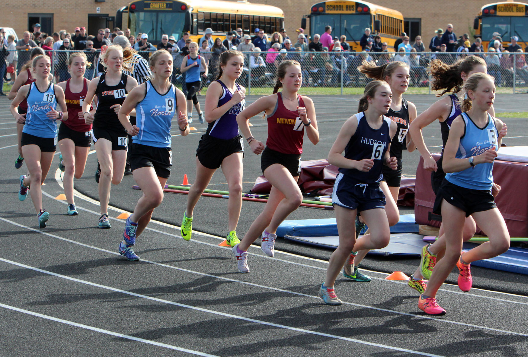 Division 1 track and field regionals at Menomonie 5-20-19
